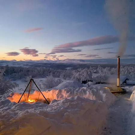 Charming Log With Modern Luxury