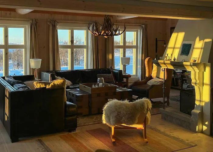 Feriehus Charming Log With Modern Luxury *