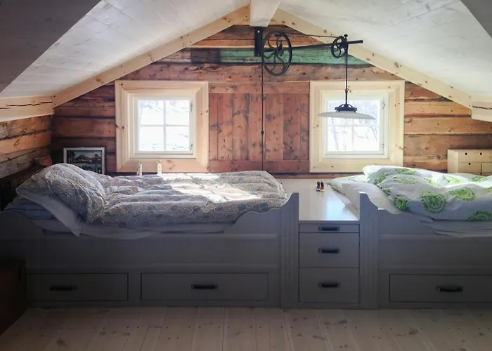 Charming Log With Modern Luxury Feriehus *