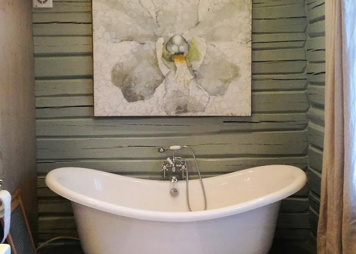 Charming Log With Modern Luxury